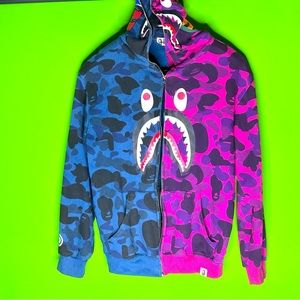 Bape hoodie size S